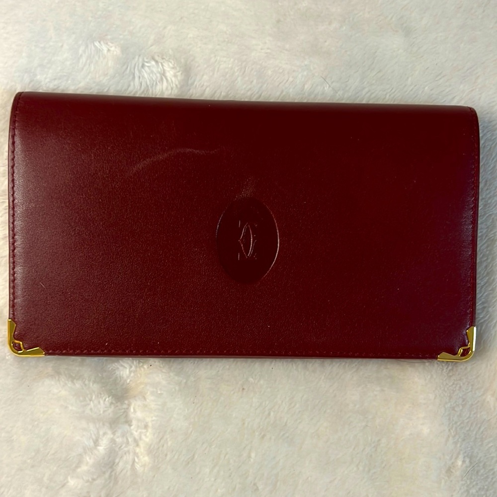 Authentic Cartier Kiss Wallet
